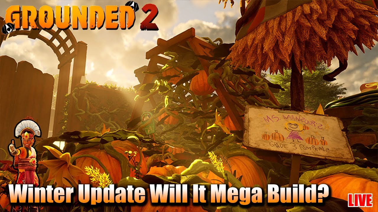 Architect Mega Build Begins - Grounded 2 Winter Update!!