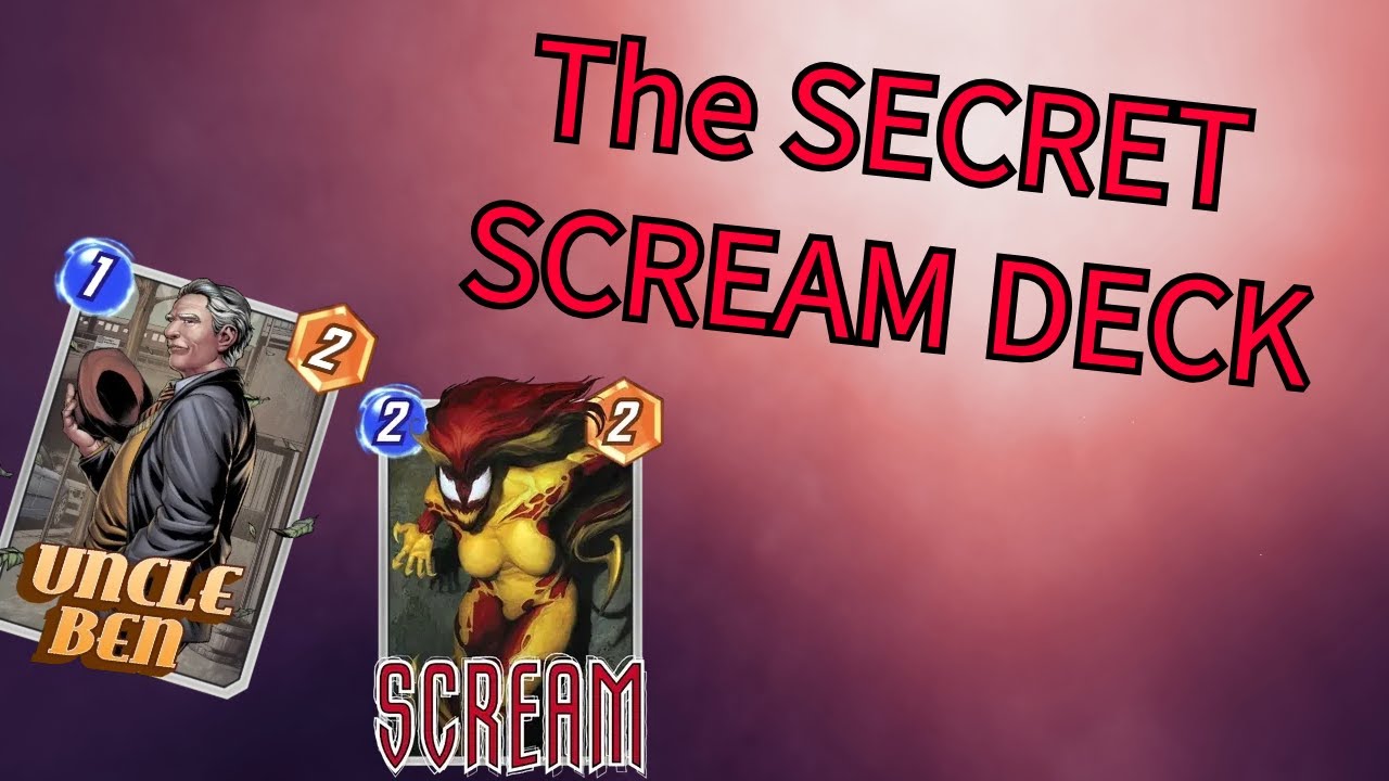 The Secret Top Infinite Uncle Ben Scream list! - Marvel Snap Deck Highlight