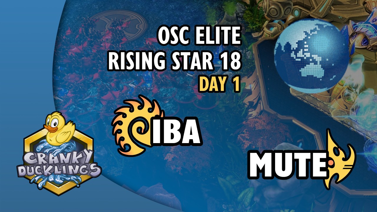 Iba vs Mute - ZvP | OSC Elite Rising Star 18 - Day 1 | StarCraft 2 Tournament