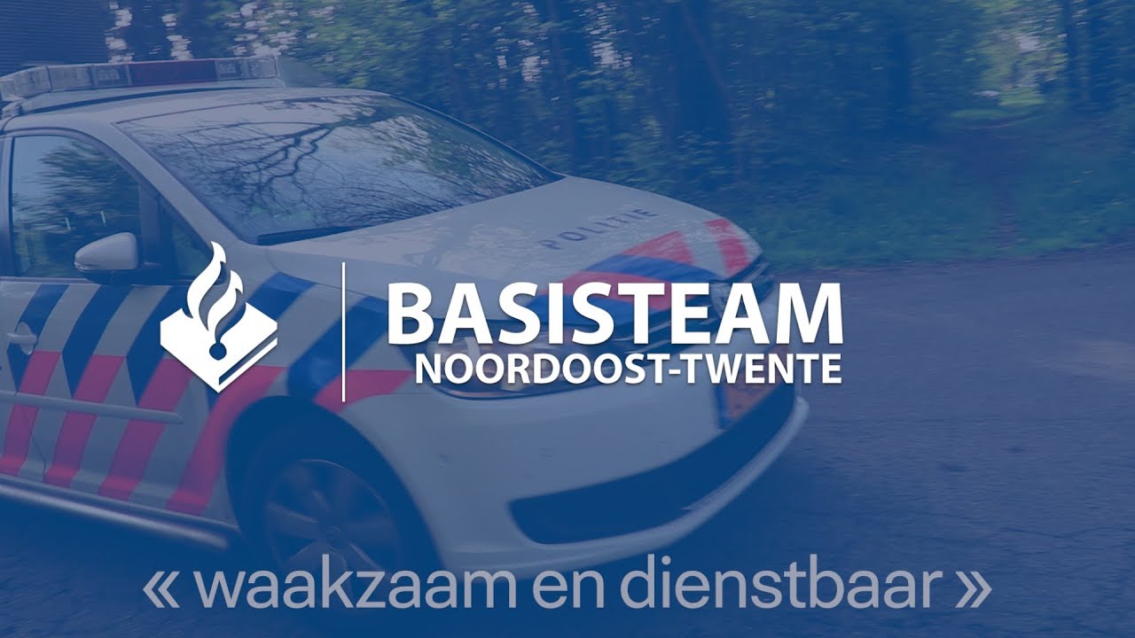 Politie Noordoost-Twente - Prio 1 Achtervolging gestolen voertuig