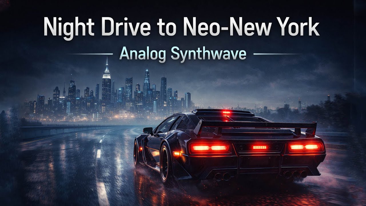 Night Drive to Neo-New York | Analog Synthwave