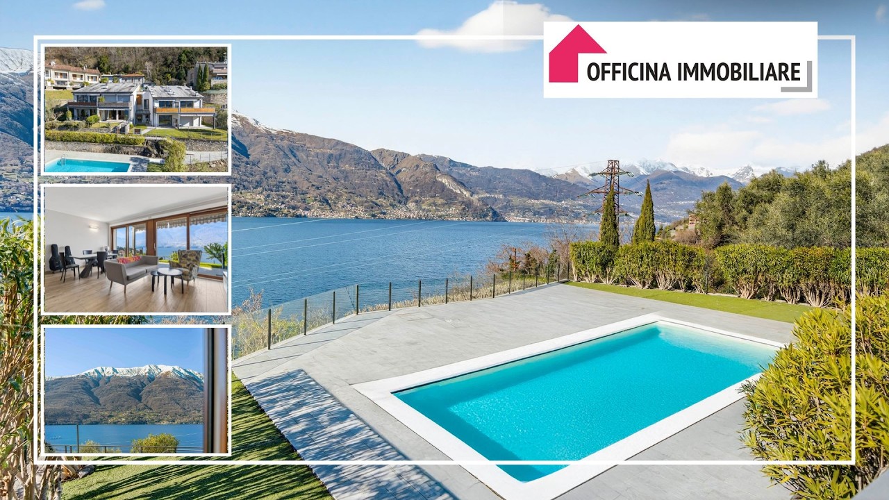 A DERVIO - Appartamento vista lago in residence con piscina rif. 1047