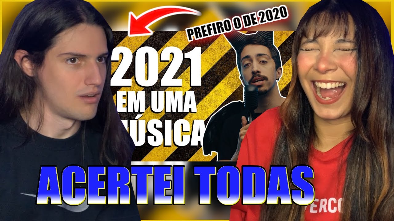 (ME SENTI EM UM SHOW) REAGINDO A 2021 EM UMA MÚSICA