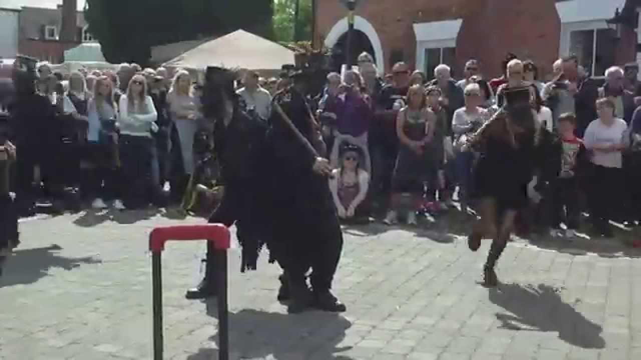 Beltane Border Morris, the Jolly Roger, Upton Folk Fest 2015