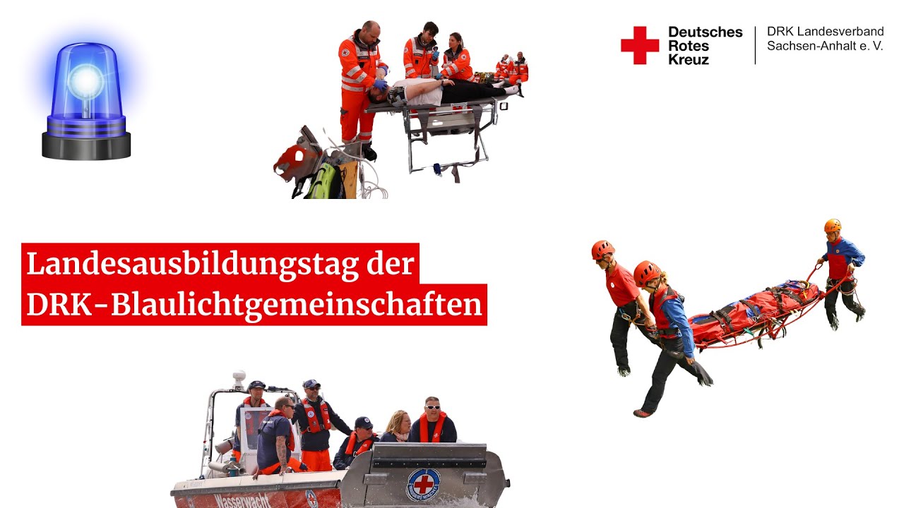 Üben für den Ernstfall: Das war der Landesausbildungstag der DRK-Blaulichtgemeinschaften 2024