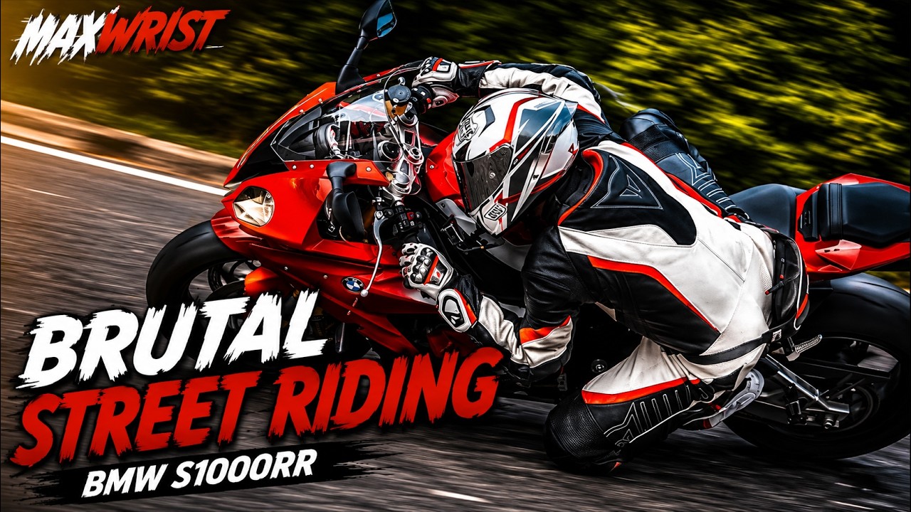 Top Speed, Wheelies, Dragging Knee - MaxWrist BMW S1000RR Full Throttle
