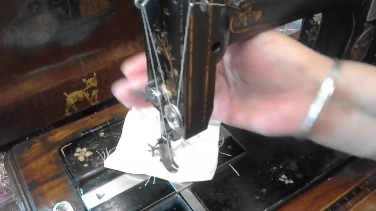 Vintage/Antique Sewing Machine 'GRITZNER'- Hand Cranked -Circ 1890