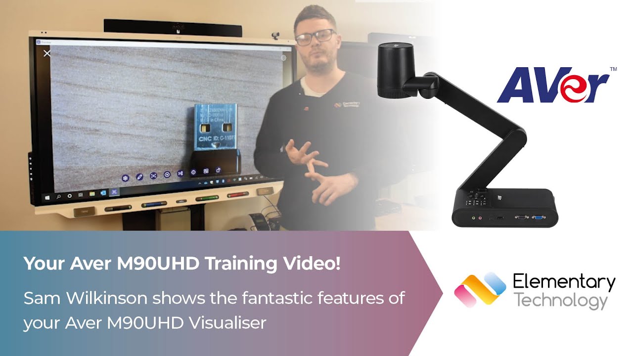Supercharge your lessons with the Aver M90UHD