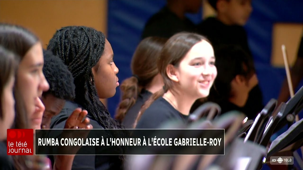 MUSIQUE | Rumba congolaise à l’honneur à l’école Gabrielle Roy -Téléjournal C.-B. du 29 février 2024