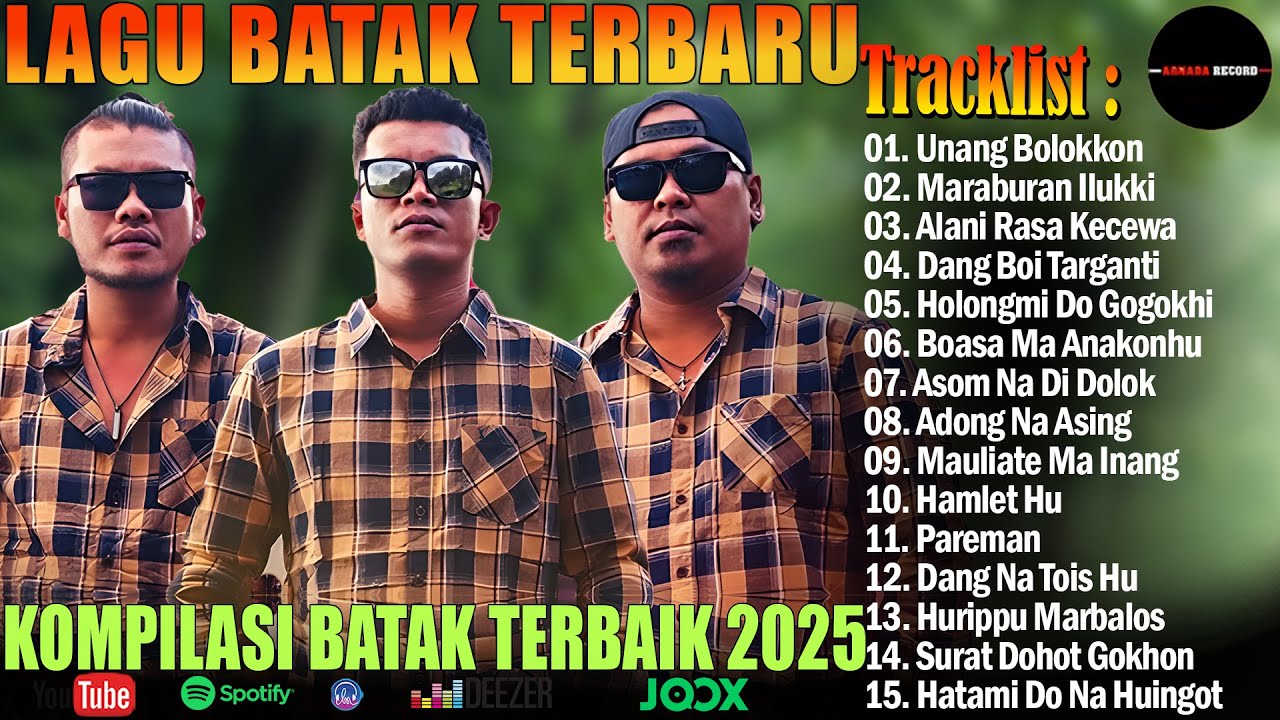 Lagu Batak Terbaru 2025 - Album Batak Terbaru 2025 - Lagu Batak Paling Terpopuler Saat Ini