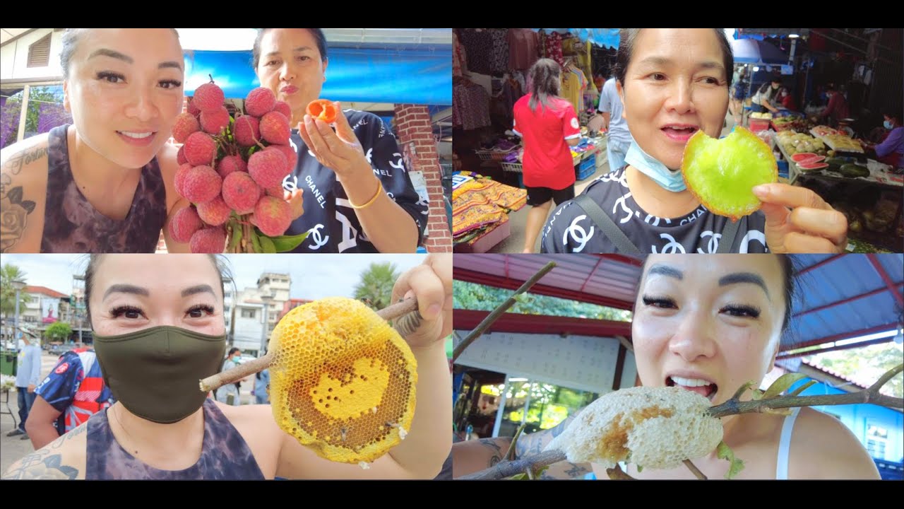 MORNING MARKET + SUPER RELAXING DAY *EATING HONEYCOMB | SASVlogs