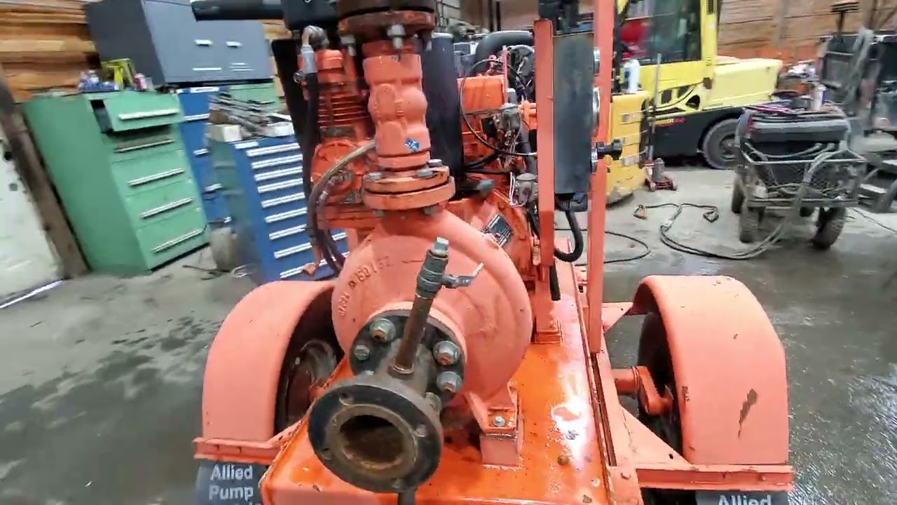 Godwin DRI PRIME type 80-50-320 S/N 1060542/09 1762 HRS See note in description.