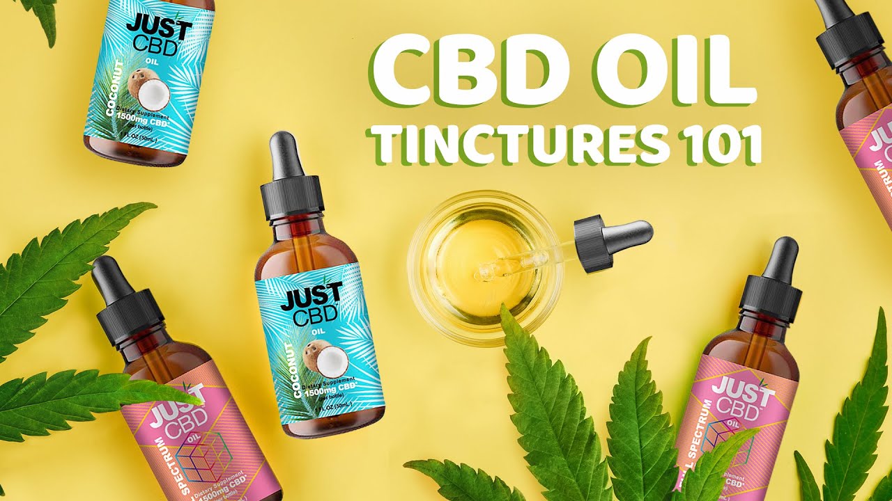 CBD Oil Tinctures 101 | JustCBD