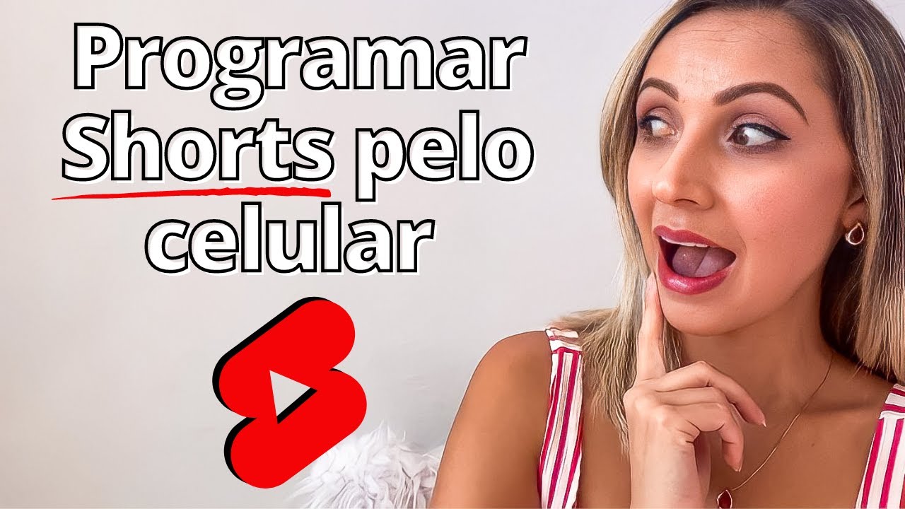 Como programar vídeo Shorts do YouTube pelo celular PROGRAMAR SHORTS