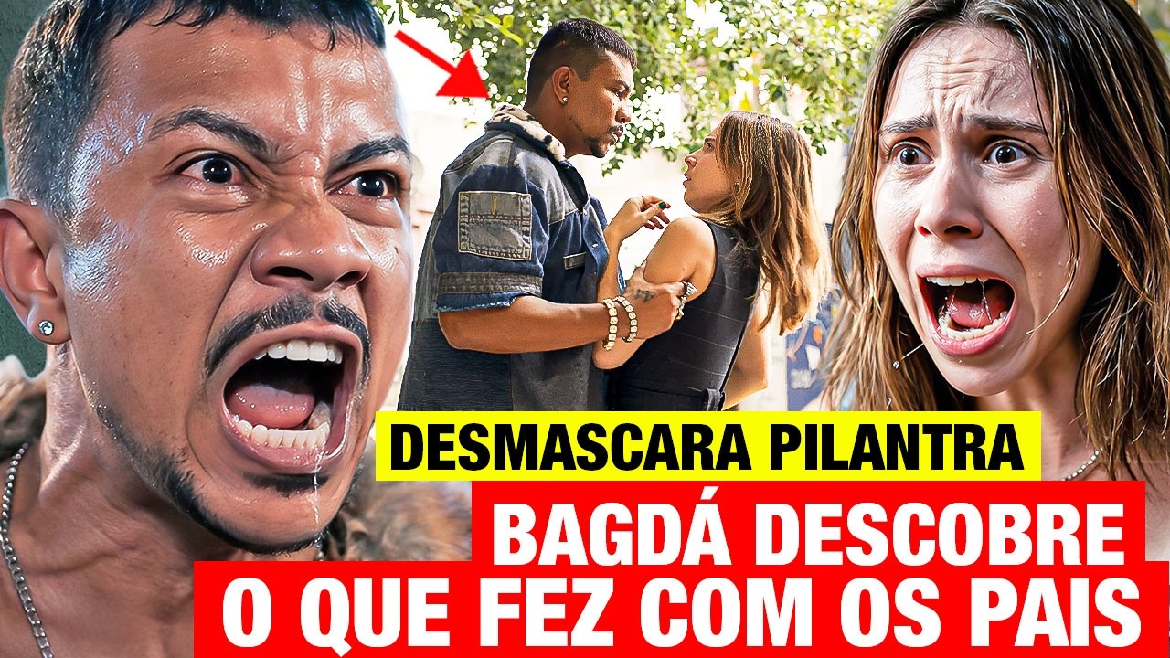 TRÊS GRAÇAS: SEGUNDA - BAGDÁ DESMASCARA LUCÉLIA NA FRENTE DE TODOS - RESUMO DA NOVELA TRÊS GRAÇAS