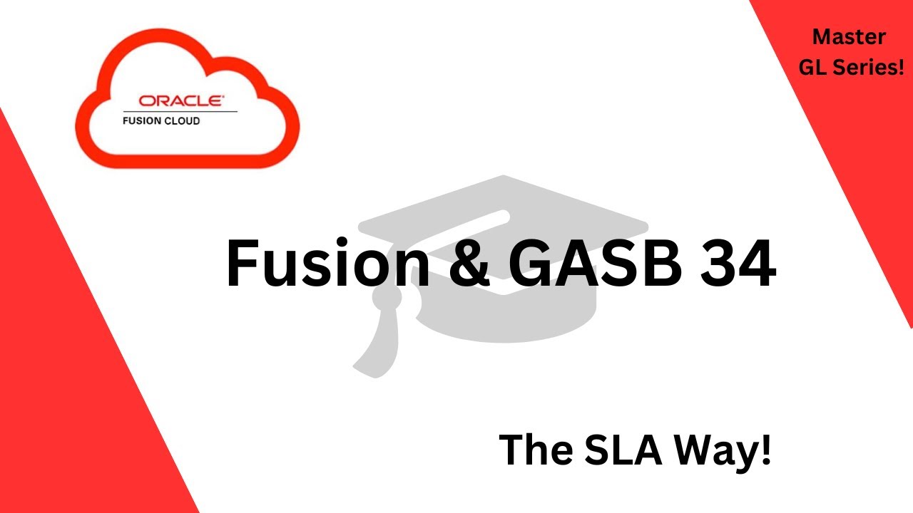 Oracle Fusion - GASB 34 - Соблюдайте SLA! ✅