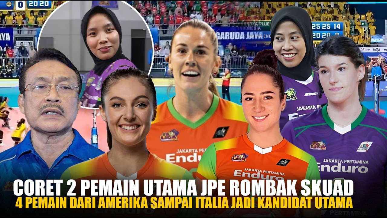 Bocor!! 2 Pemain di Coret, Manajemen JPE Incar 4 Pemain Baru dr Amerika Ampe Italia Demi Megatron