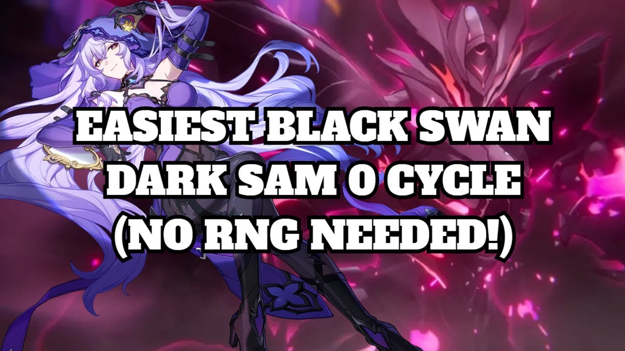 EASY TO COPY! Lowest Cost Black Swan Dark Sam 0 Cycle | Honkai Star Rail