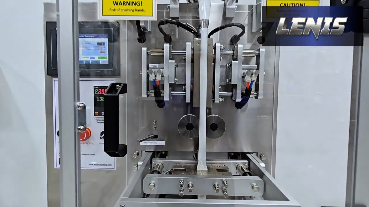 LENIS MACHINES LMSTS-450 Trail Mix Nuts Fried Beans Snacks Stickpack Sachet Packing Machine