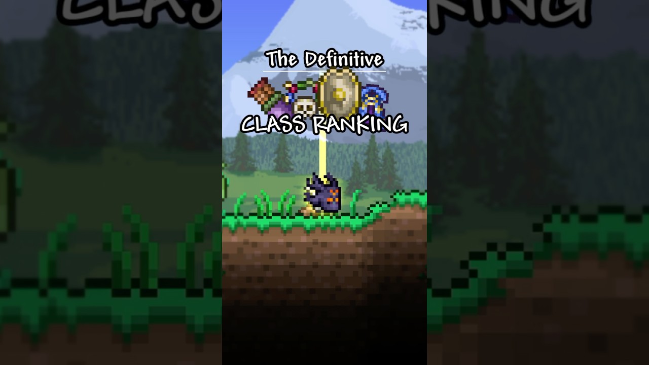Definitive Wiki approved class ranking. #terraria #minecraftgameplay #gaming #shorts #terraria145
