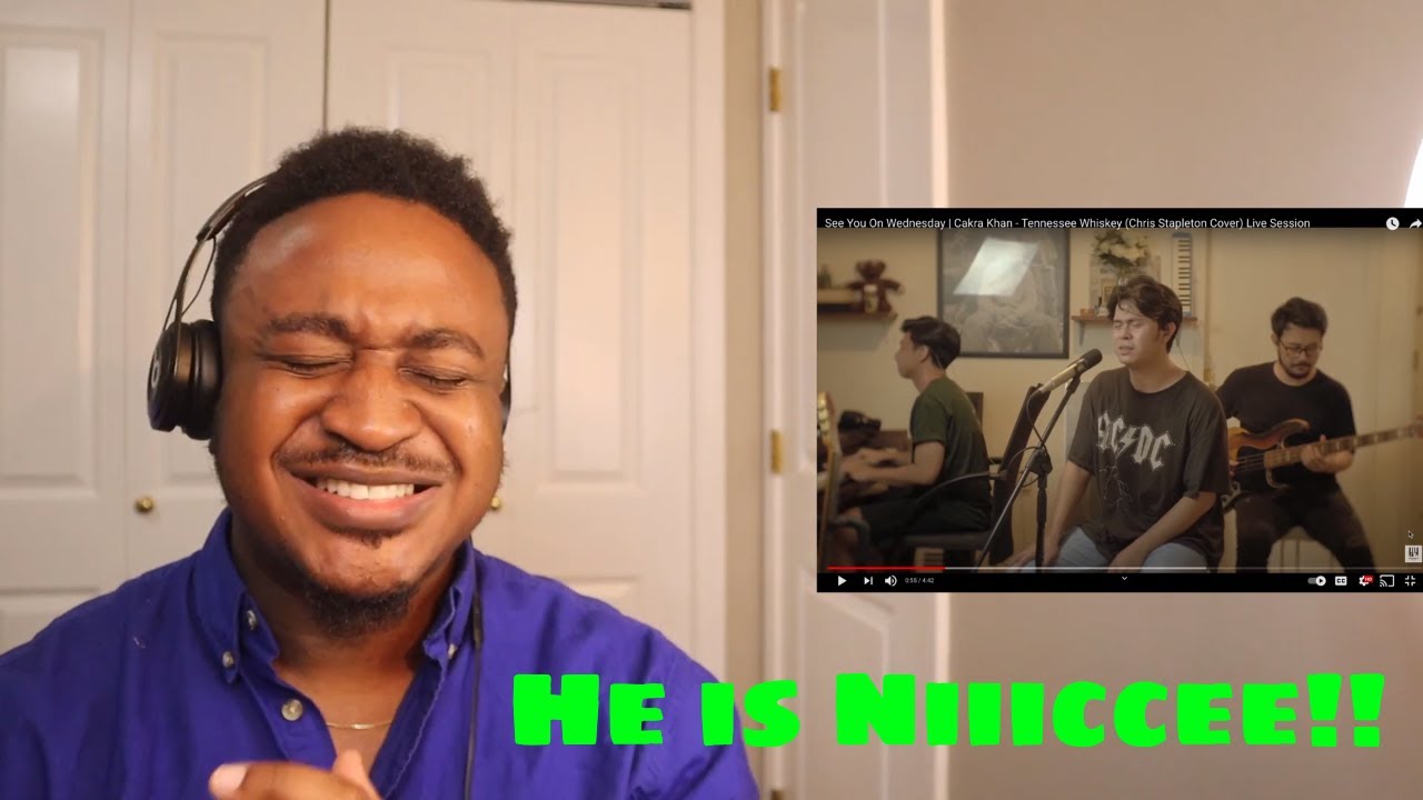 Nice Guy ! See You On Wednesday | Cakra Khan - Tennessee Whiskey Reaction Video