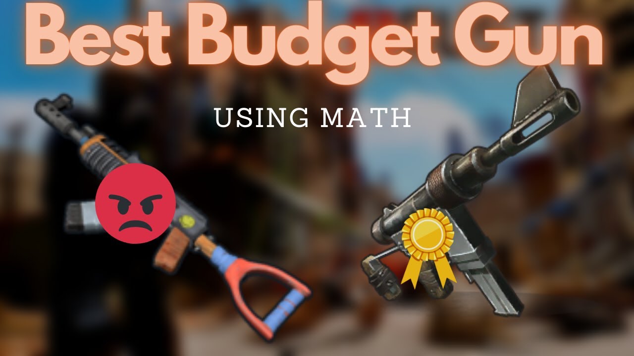 Proving The Custom SMG is the BEST GUN using MATH | Rust