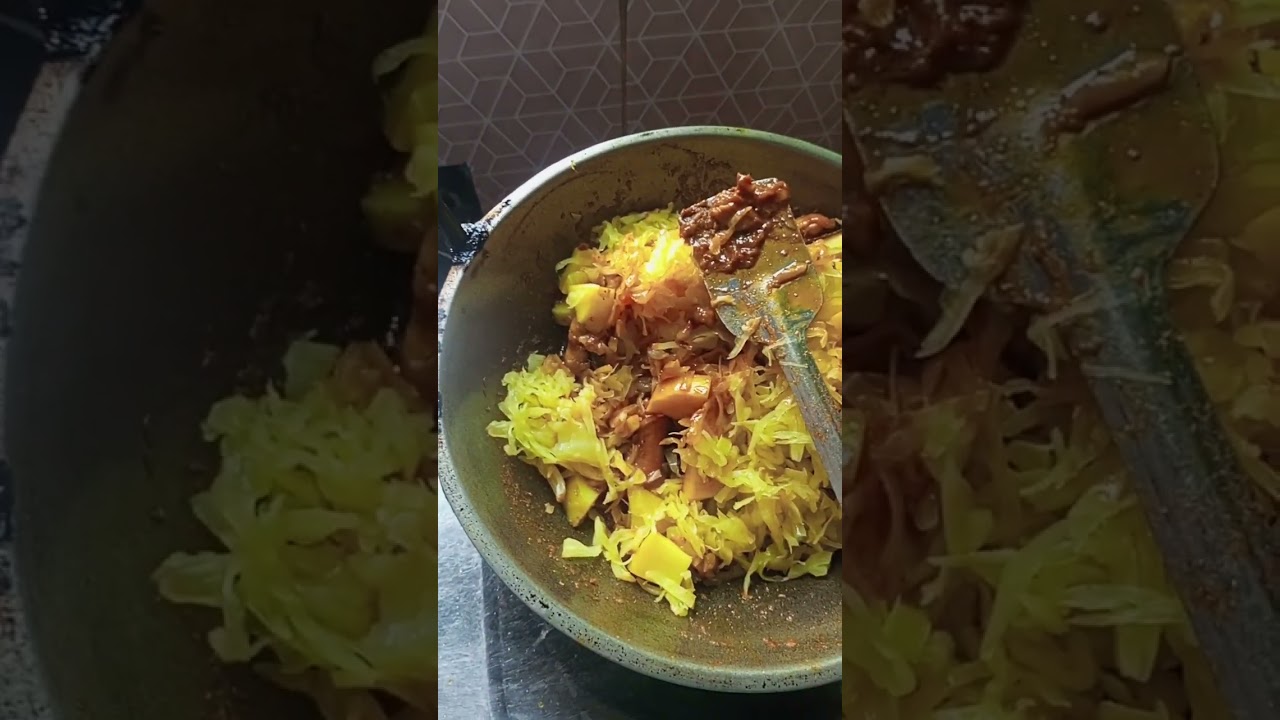বাধাকপি+মুরগির গোস্ত দিয়ে নতুন রেসিপি #badha kopi diye ciken ranna new resifi#new resipi# murgi#bada
