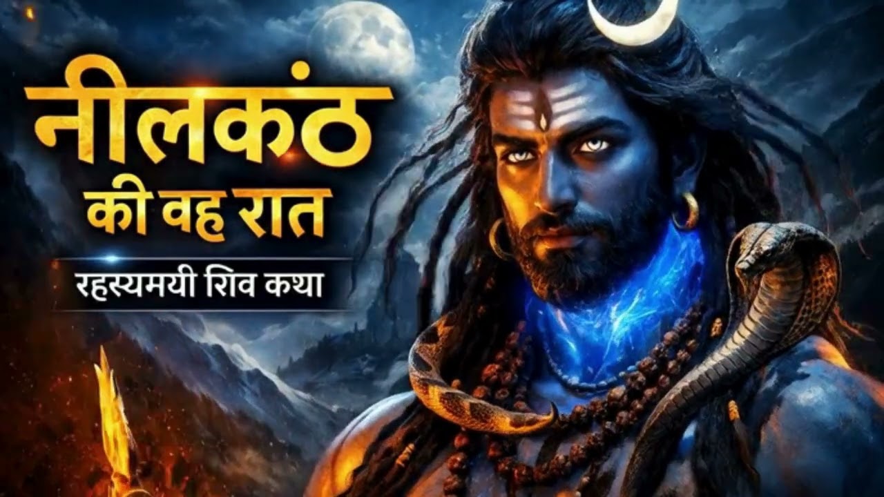 नीलकंठ की वह रात | भगवान शिव की रहस्यमयी लोककथा | Shiv Katha in Hindi