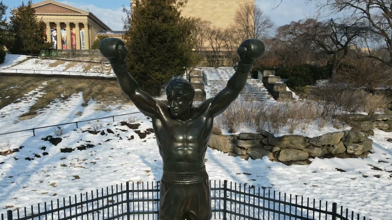 Rocky and The Art Museum