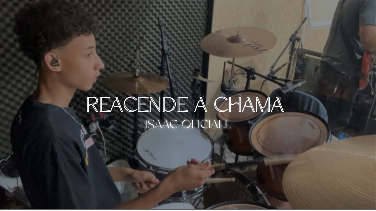 REACENDE A CHAMA ❤️‍🔥 #drumcover