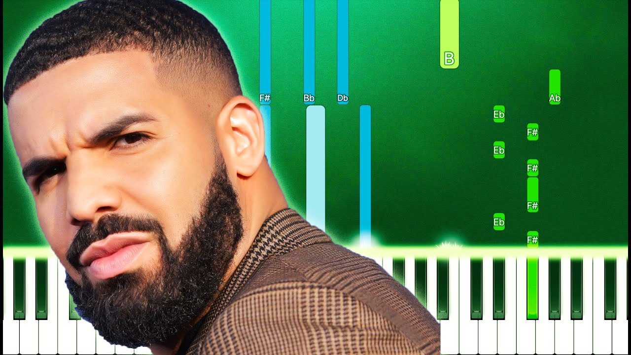 Drake - Toosie Slide (Piano Tutorial Easy)