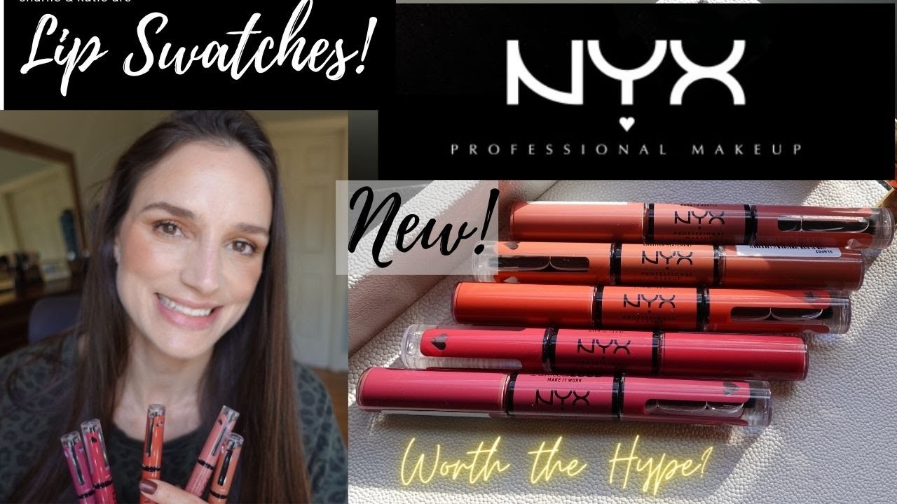 NEW NYX Shine Loud High Shine Lip Color- Pro Pigment Lip Shine- Lip Swatches and Review!!!!