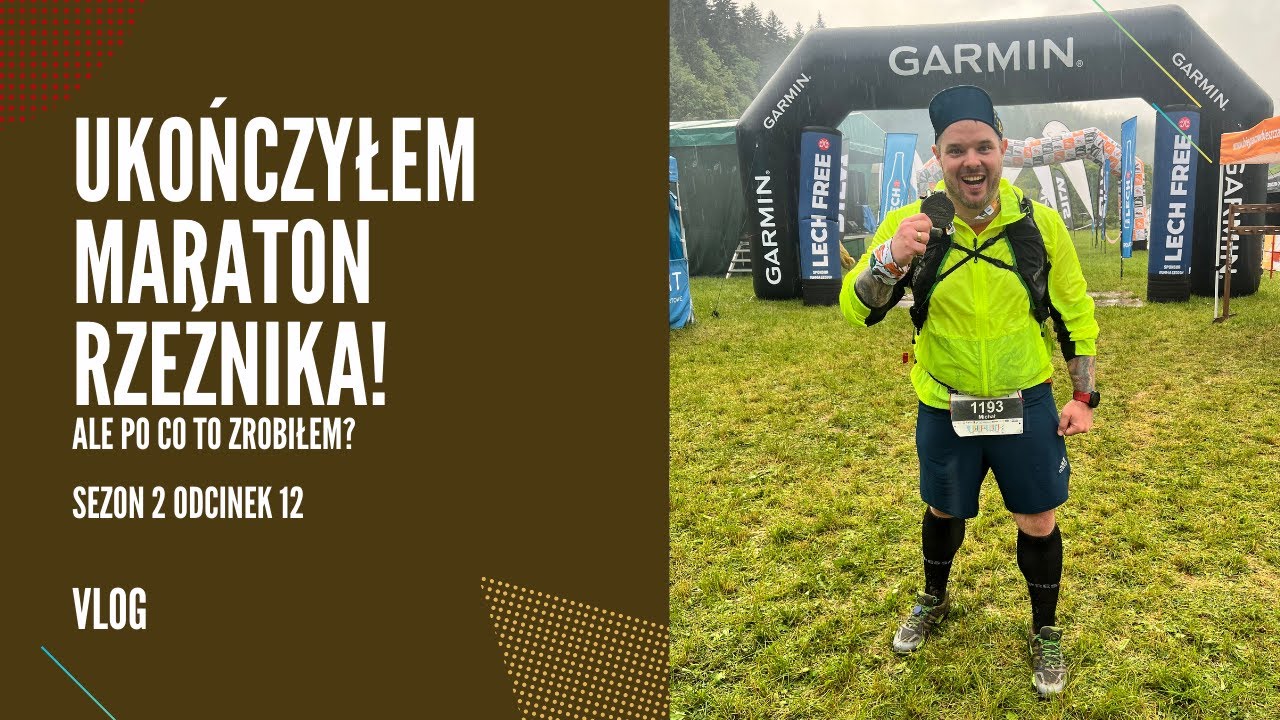 UKOŃCZYŁEM MARATON RZEŹNIKA! (ALE PO CO TO ZROBIŁEM?)