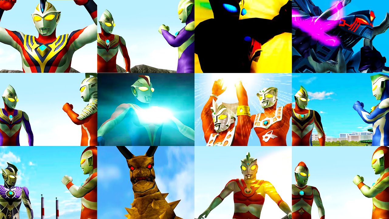 Ultraman TagTeam Collection Series 51ウルトラマン FE3 Gameplay