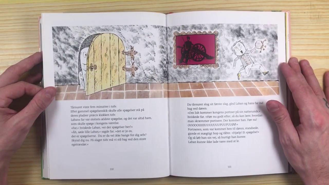 LABAN - DET LILLE SPØGELSE - HØJTLÆSNING FOR BØRN