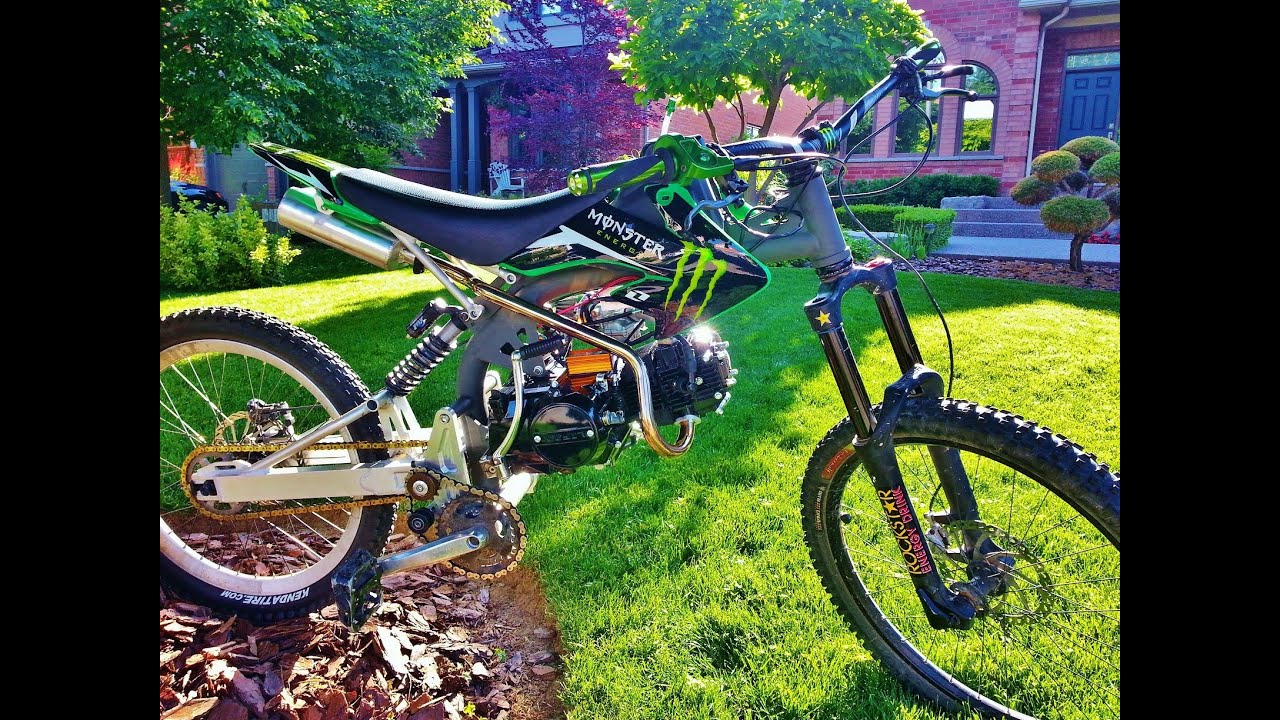 MOTOPED! First ever ride and trails! 125cc