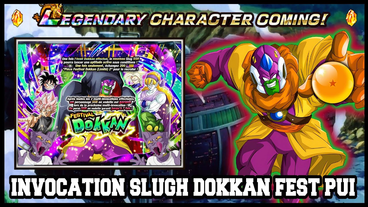 😣 LE JEU FOCUS LE MAUVAIS PERSO !!! - INVOCATION SLUGH DOKKAN FEST PUI 😣 - DOKKAN BATTLE - [FR]