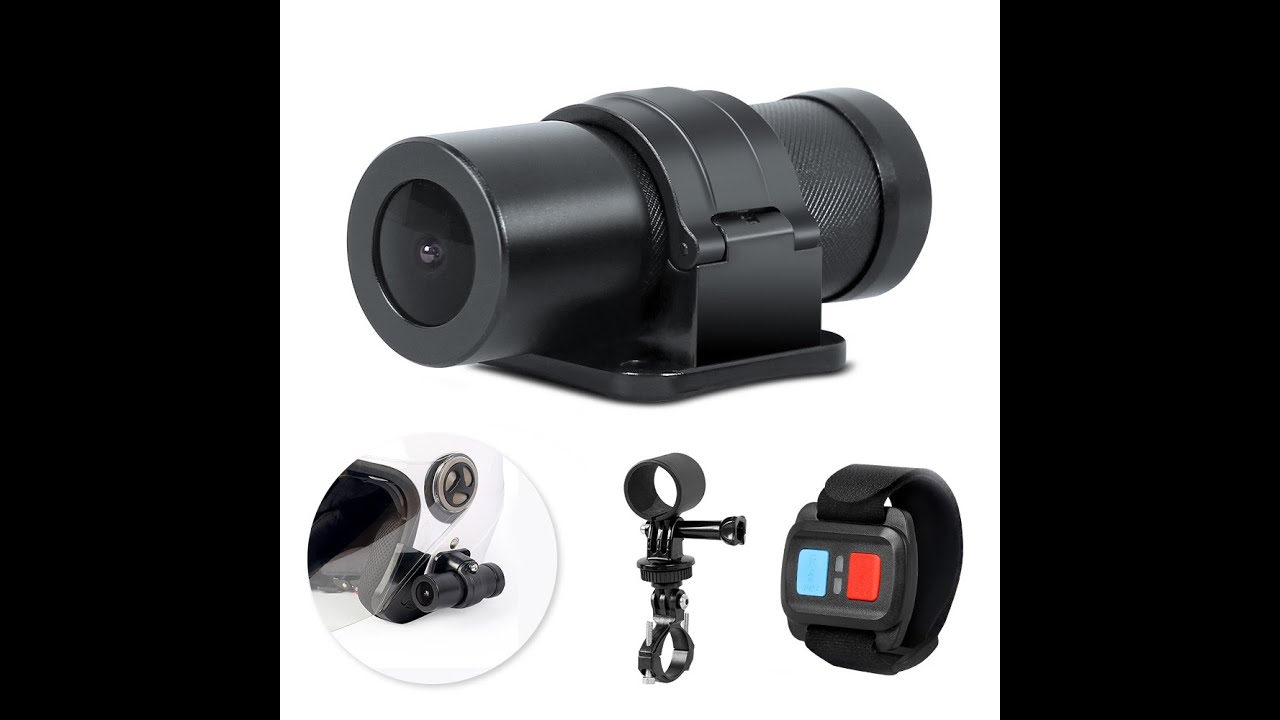 D5S Operation Video - HD 1080P WiFi Helmet Camera for Bicycle Motorcycle
