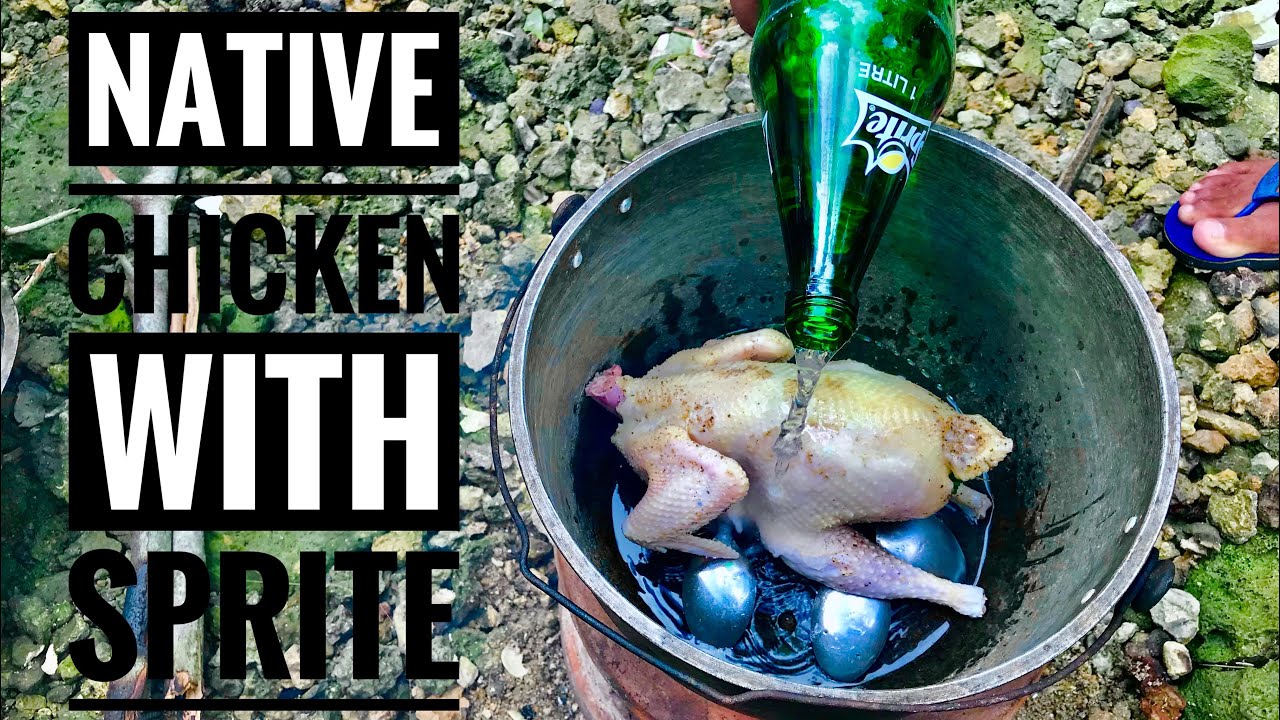 COOKING NATIVE CHICKEN WITH SPRITE | BOHOL PHILIPPINES