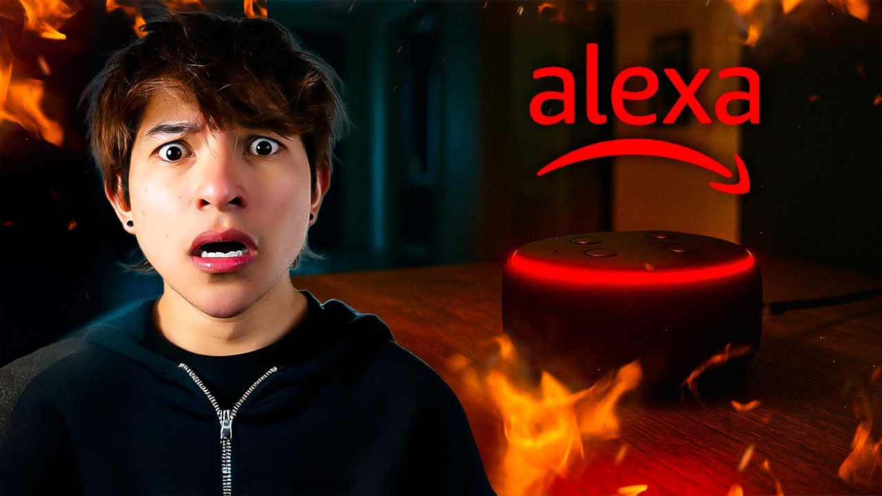 NUNCA JUEGUES A LAS ESCONDIDAS CON ALEXA DE NOCHE  *me espia*