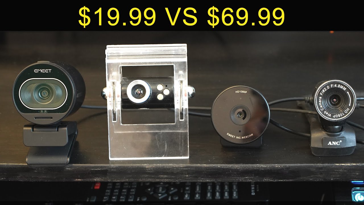 Сравнение веб-камер Emeet C950 и Emeet S600