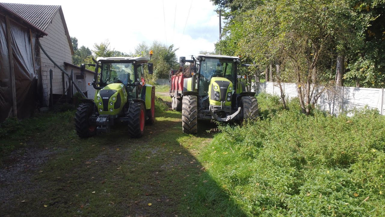 Jesień 2021 Obornik Orka Siew Claas Arion 450 Maschio Gaspardo