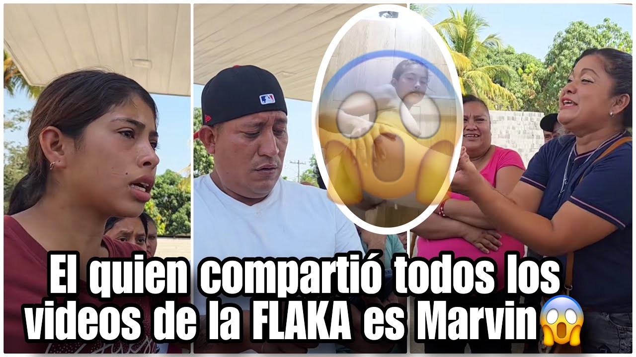 PADRE santo MARVIN ense&ntilde;a todos los videos no por de la FLAKA en su cara 