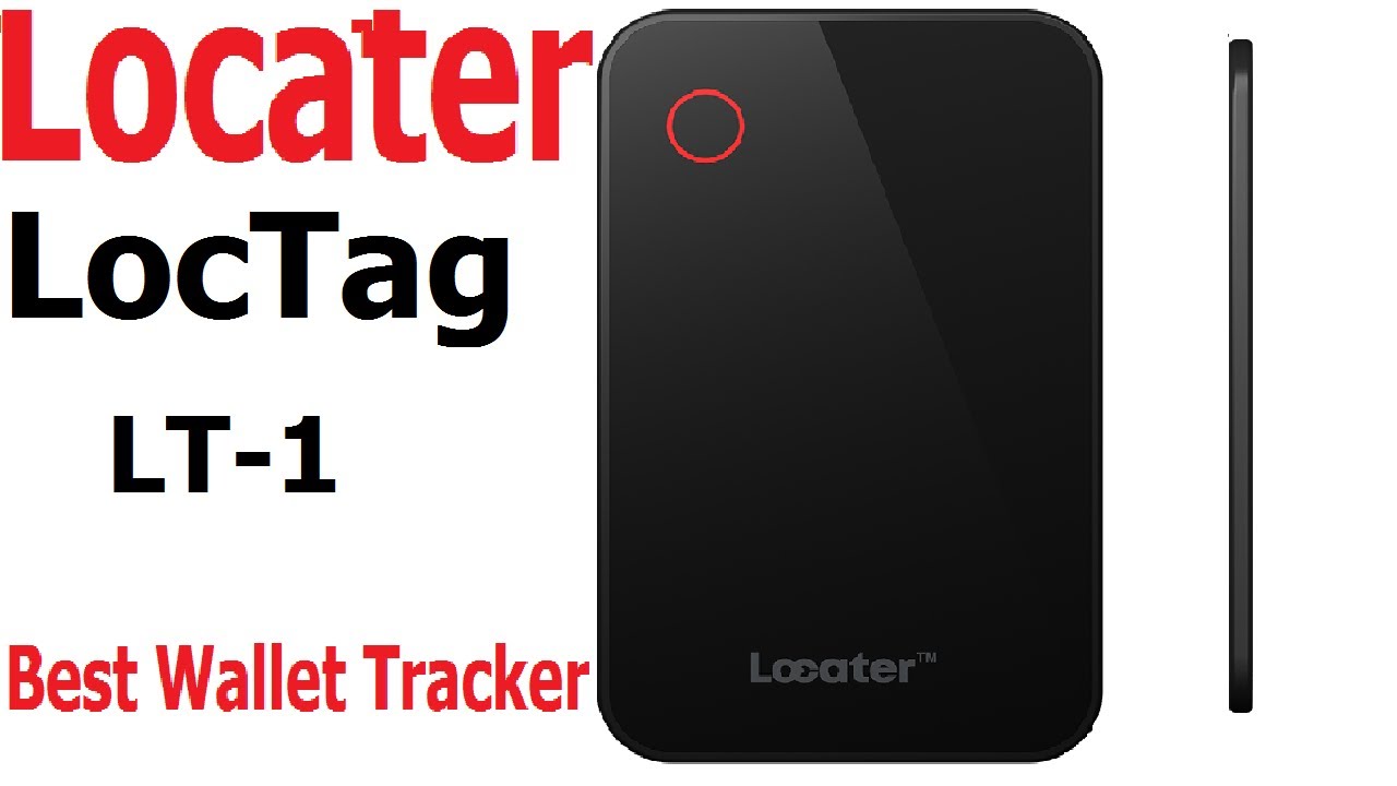 Locater LocTag LT1- World's Thinnest Card-Size Trackers with APPLE Find My (the Best Wallet Tracker)