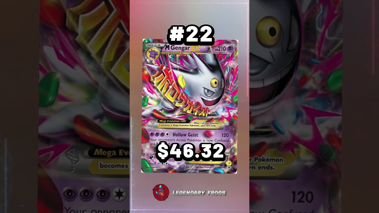 Top 50 XY Era Pokemon Cards #shorts #top50 #pokemoncards #pokemon #rayquaza #charizard #gengar