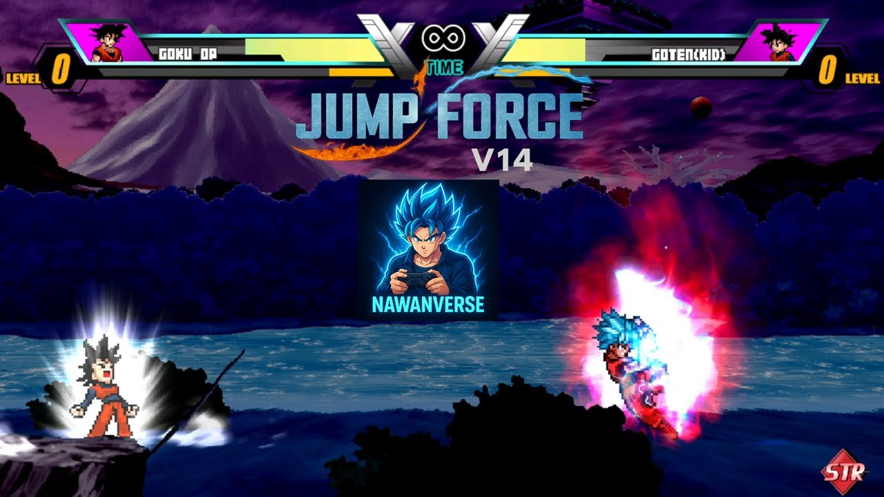 Jump Force Mugen V14 - Anime Battle Terheboh!! 🔥 Goku OP VS Goten Kid - Siapa Paling Kuat!?