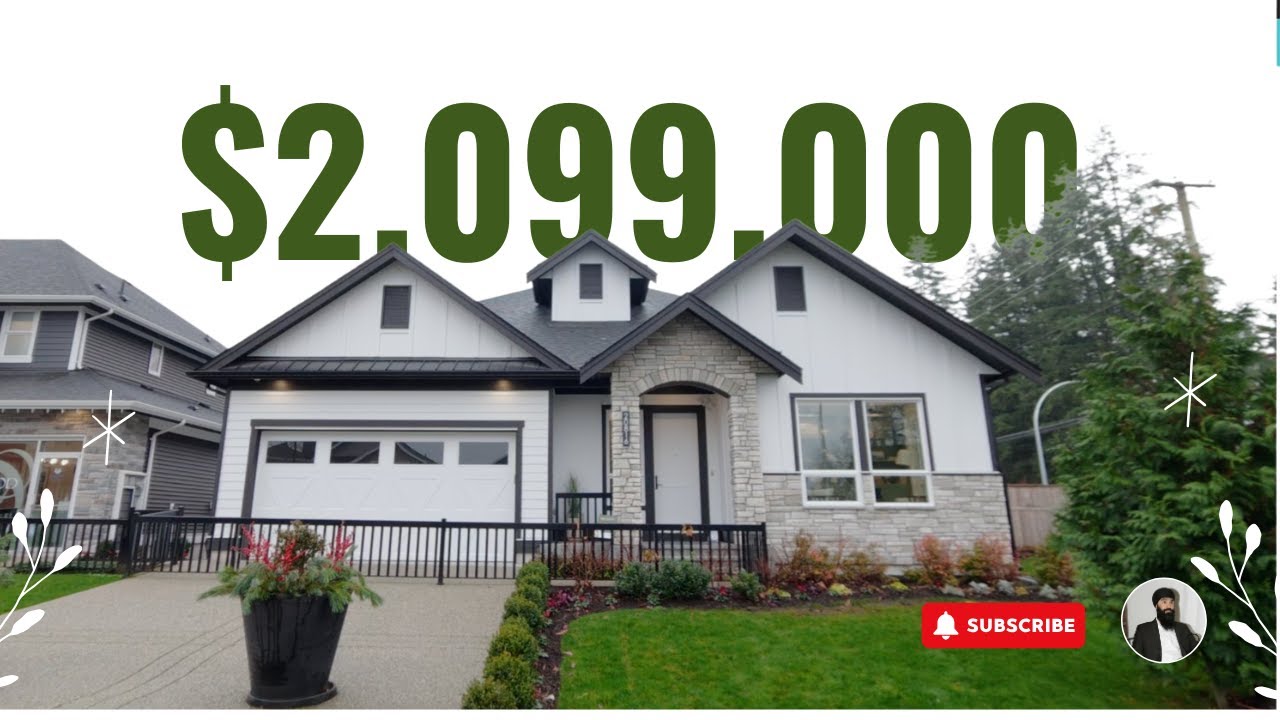 TOUR THIS BRAND NEW LUXURY MODEL HOME IN BC