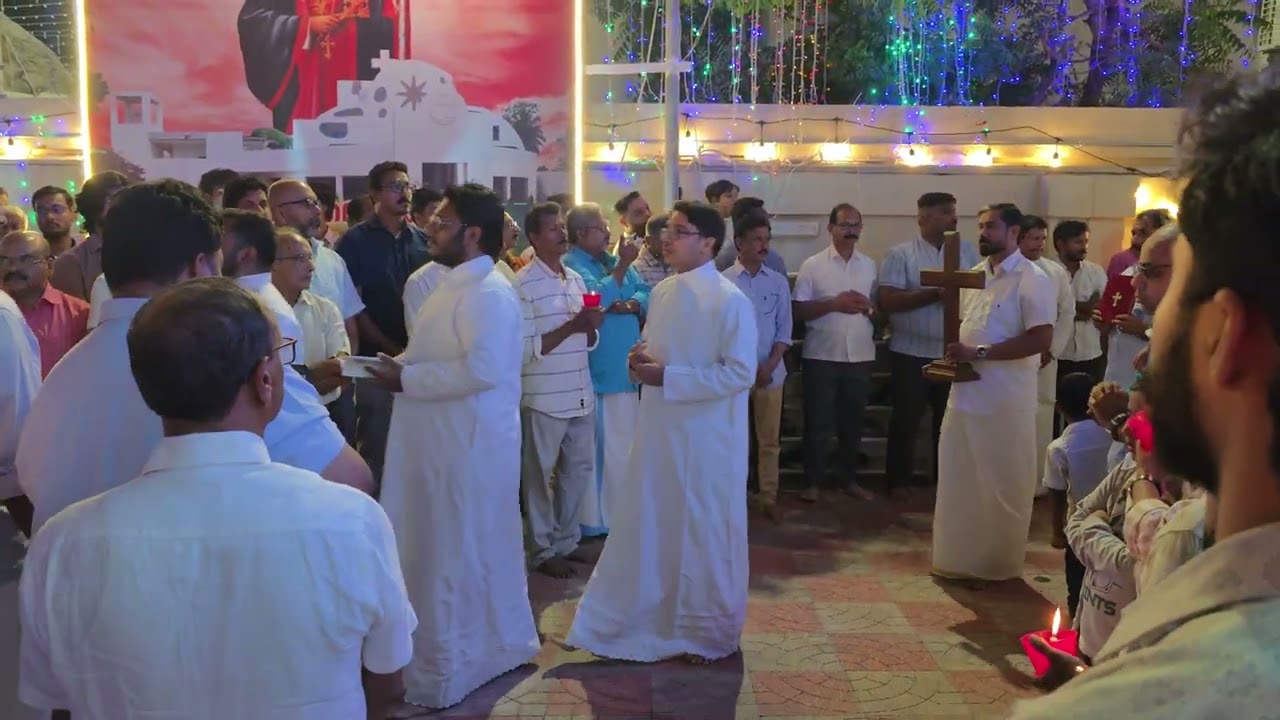 ഷാർജ സെന്റ് ഗ്രിഗോറിയോസ് ഓർത്തഡോക്സ്  പള്ളിയിലെ പെരുന്നാൾ  റാസ 2025🙏🙏🙏