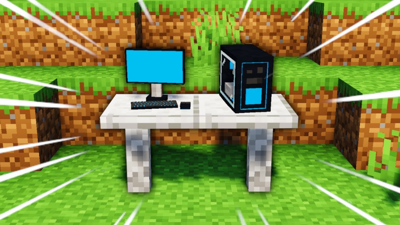 Dodałem DZIAŁAJĄCY KOMPUTER do MINECRAFT! *wow*
