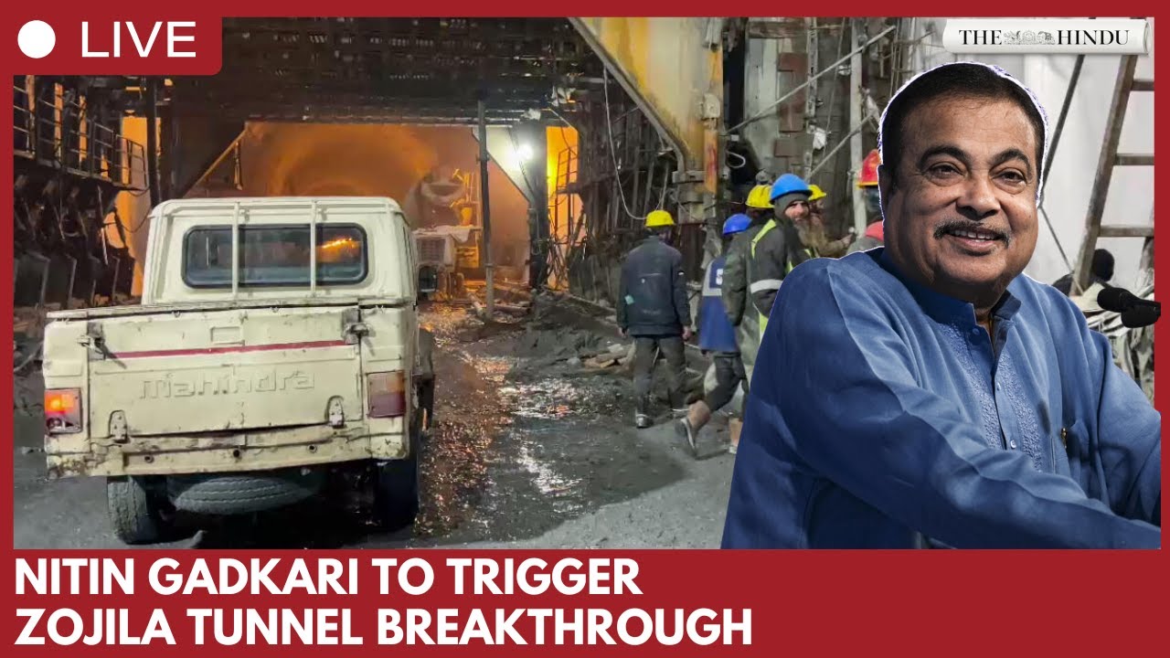 Minister Unii Nitin Gadkari ma zainicjować przełom w tunelu Zojila w Minamarg w Drass
